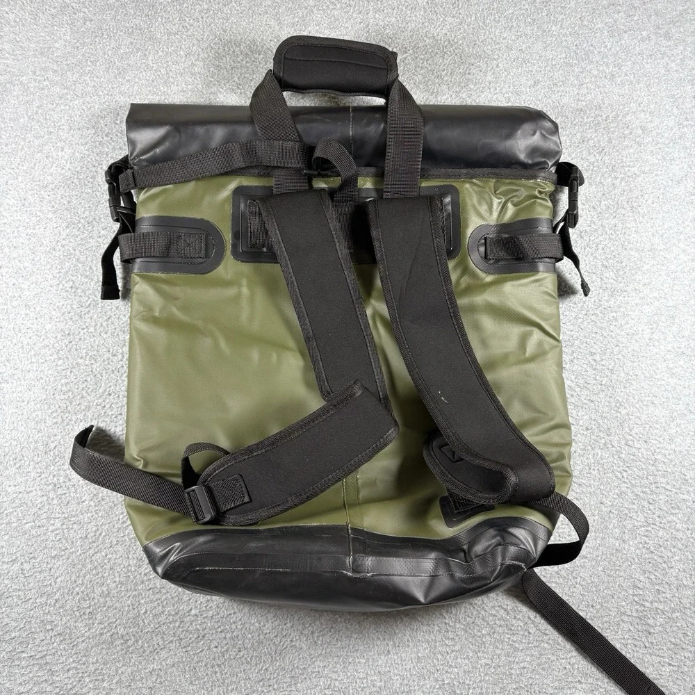 Buffalo Gear Backpack Cooler Waterproof Insulated Soft Side Olive Green Fishing